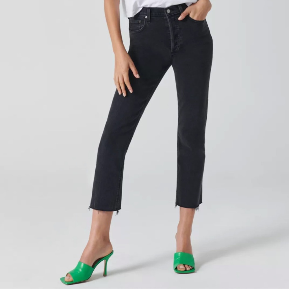 Aritzia Denim Forum The Arlo High Rise Straight